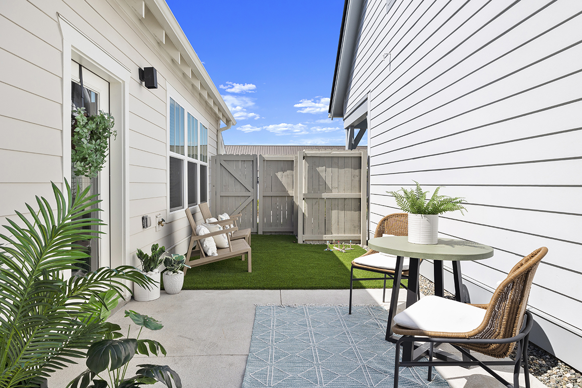 Private Outdoor Yard + Patio